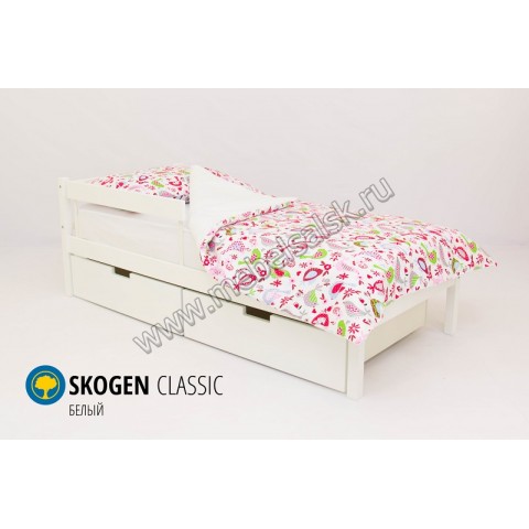 ДЕТСКАЯ КРОВАТЬ БЕЛЬМАРКО «SKOGEN CLASSIC БЕЛЫЙ»